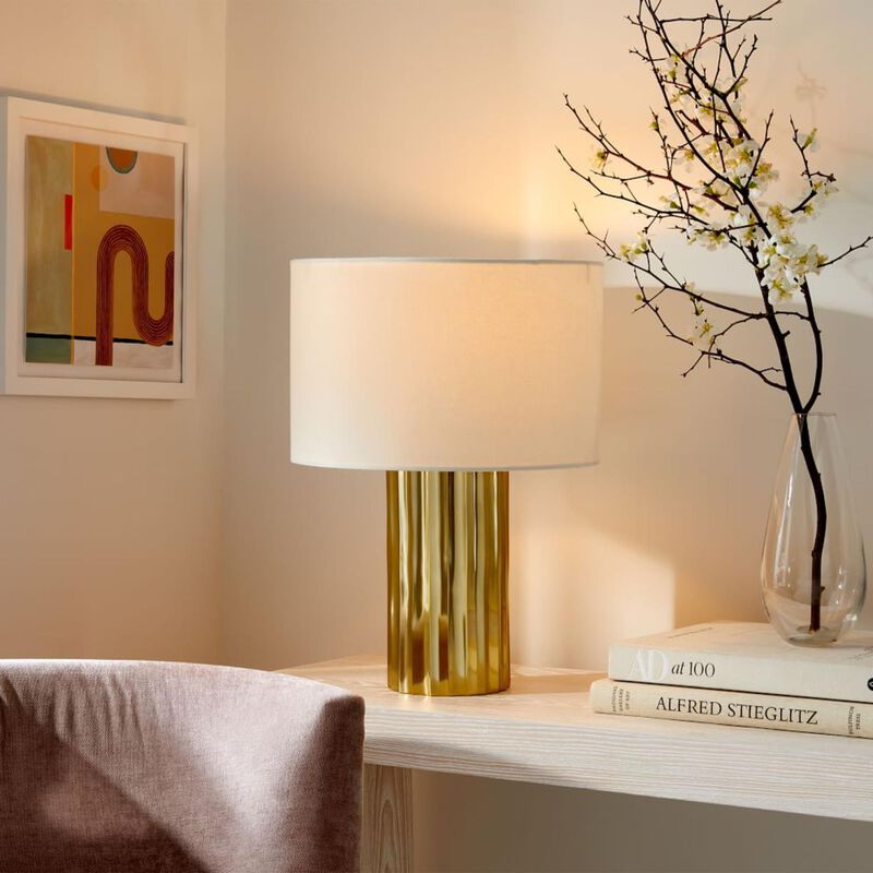 West Elm Metal Foundational Table Lamp Short image number 3